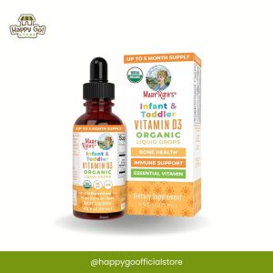 MaryRuth’s Infant & Toddler Vitamin D3 Organic Liquid Drops (0.5 fl oz / 15 ml)