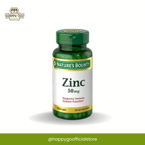 Nature’s Bounty Zinc 50 mg – 100 Caplets