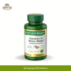 Nature’s Bounty Anxiety & Stress Relief – 90 Tablets