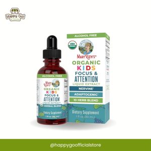 MaryRuth’s Organic Kids Focus & Attention Liquid Extract 1 fl oz (30 ml)